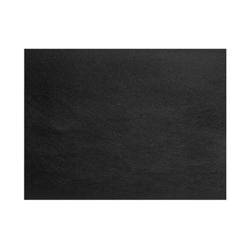 Juodas granuliuotas odos stalo padėklas Cos, 45×30 cm