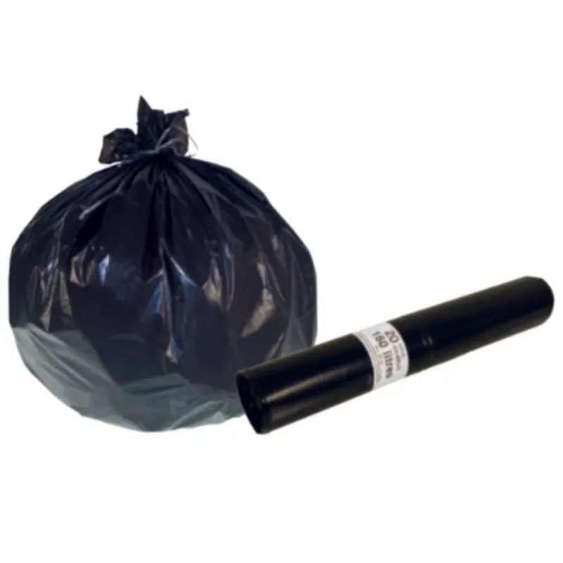 Stiprintas šiukšlių maišas - 110 l - 20 vnt.