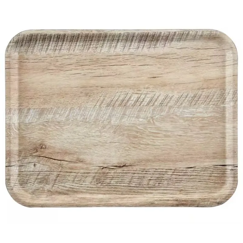 Stačiakampė Madeira padėklas - Šviesus ąžuolas - 350 x 240 mm