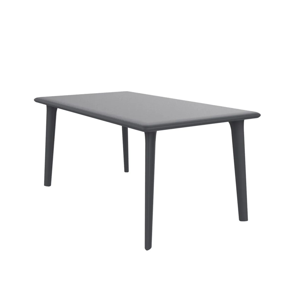Table New Dessa - 160 x 90 cm - Gris Foncé