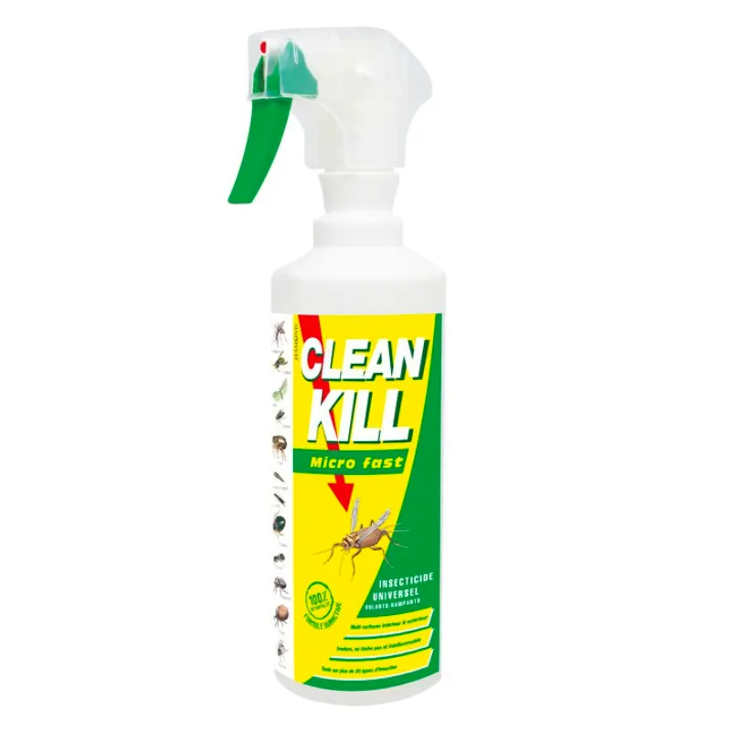 Skraidančių ir slankiojančių vabzdžių purškiklis Clean Kill - 500 ml