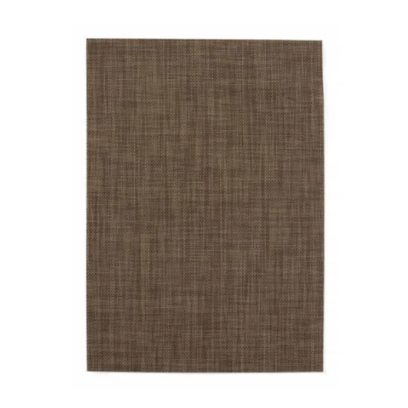 Rudas PVC stalo padėklas L 450 mm x P 300 mm – 6 vnt. rinkinys