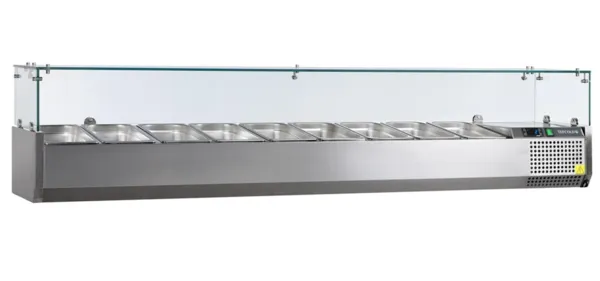Saladette pastatoma - Statinė - 10 GN 1/4 - 52 L