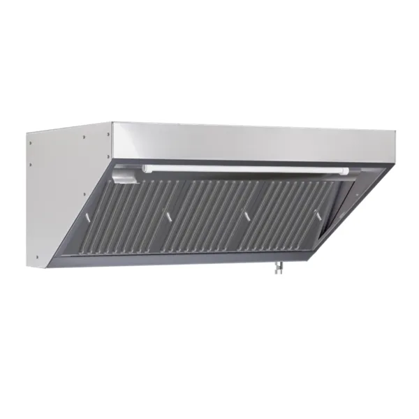 Karšto maisto kriauklė 700 su LED apšvietimu ir be variklio - ilgis 1400