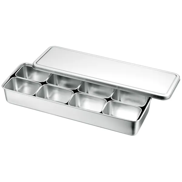 Japoniška dėžutė su 8 skyreliais - 432 x 148 x 63 mm