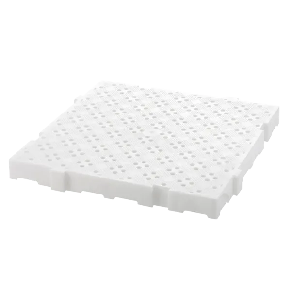 Grindų Grotelės 50 X 50 Cm - Storis 50 Mm - Baltos