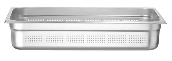 Perforuotas Gastronorminis Indas Profi Line GN 1/1 iš Nerūdijančio Plieno - Gylis 100 mm - 14 L