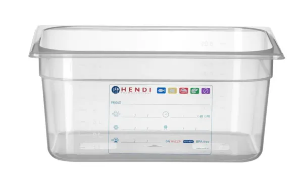 Gastronorm GN 1/2 konteineris - 9,5 L - A 150 mm