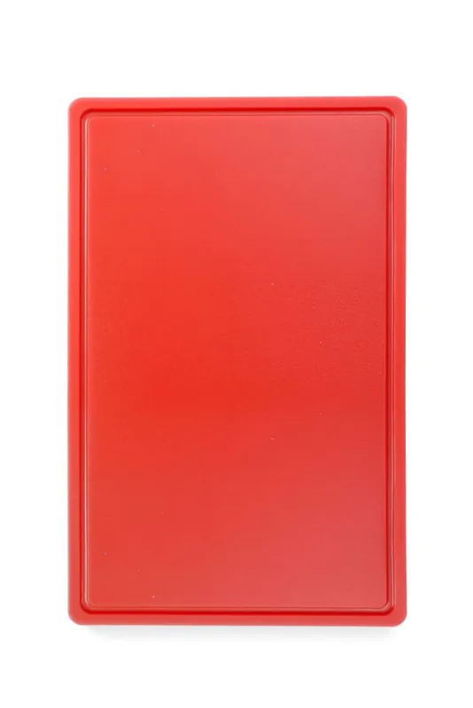 Pjaustymo lenta HACCP - GN 1/1 - Raudona - 15 mm storio