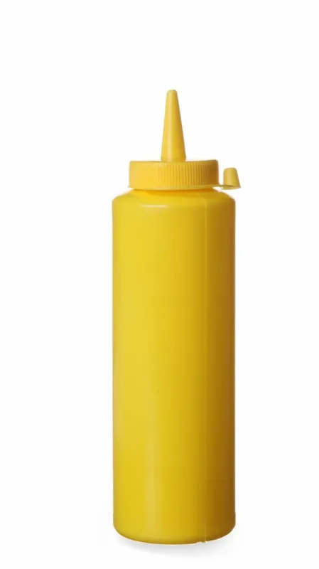 Geltonas dozatorinis buteliukas - 0,2 L