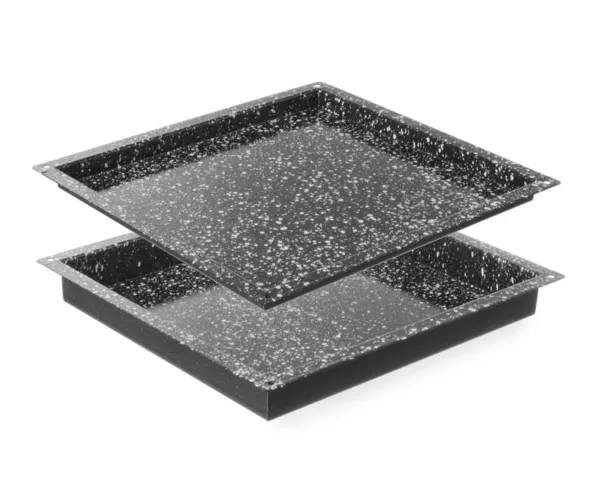 Pilnas Gastronorm emalio GN 2/3 - P 40 mm