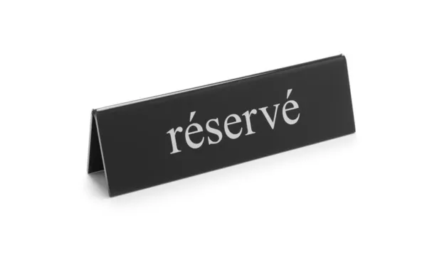 Stalo stovas rezervuotas