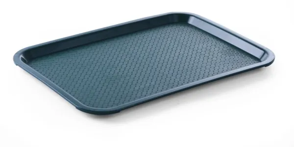 Stalo gaminys greito maisto restoranams, žalias, stačiakampio formos - 415 x 305 mm