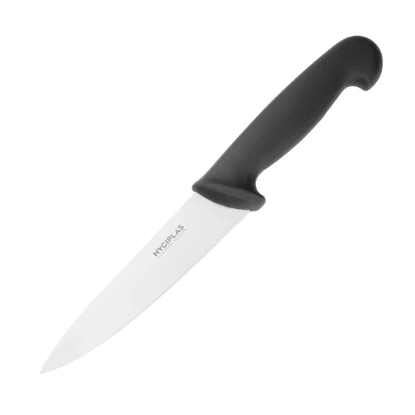 Virtuvės peilis juodas - 16 cm ilgio ašmenys