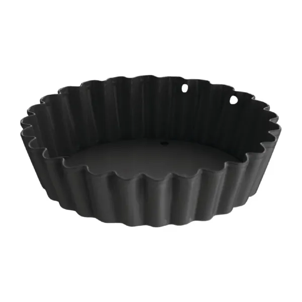Tortų formelė su neprilipančiu padu ir išimamu dugnu - ø 8 cm - 3 vnt.