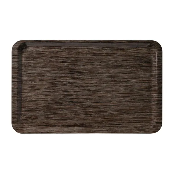 Patiekalų padėklas iš melamino GN1/1 530X325 mm wenge spalvos