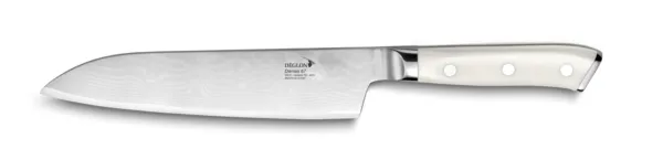Santoku peilis Damaskas 18 cm