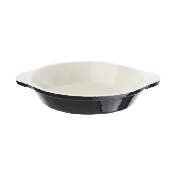 Plat À Gratin Rond Noir 750Ml