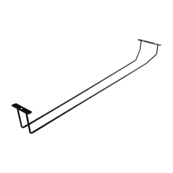 Taurių laikiklis juodas 610 mm