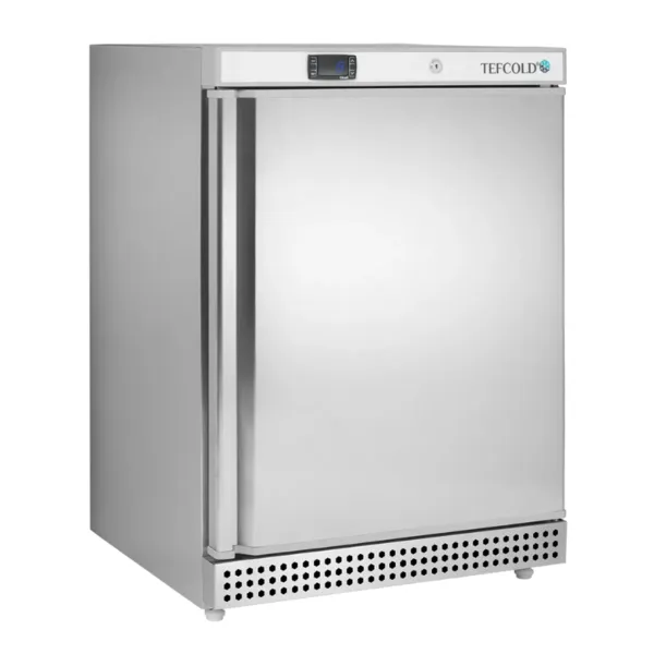 Teigiama šaldymo spinta - Nerūdijantis plienas - 129 L