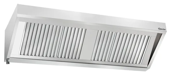 Sieninė gaubtas su varikliu ir apšvietimu - L 2000 x P 700 mm