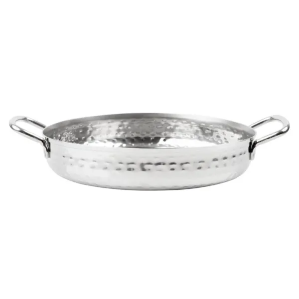 Plieninė plaktinė lėkštė stalo pateikimui 180mm