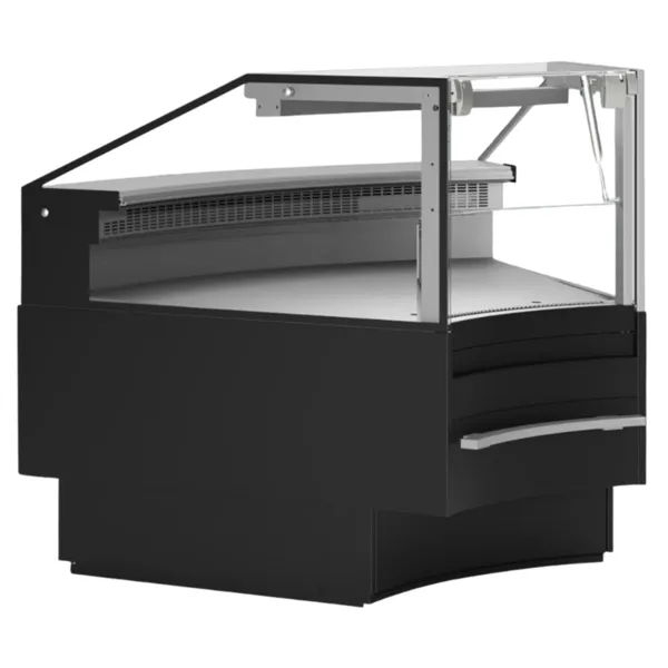 45° kampinis modulinis šaldomas prekystalis - 230 L