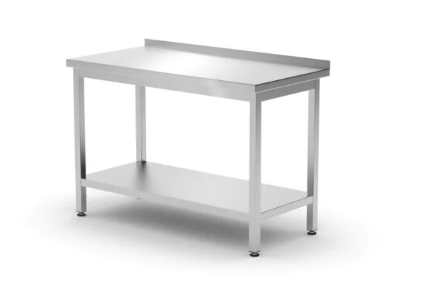 Profi Line sieninis stalas su lentyna - I 1200 x G 600 mm