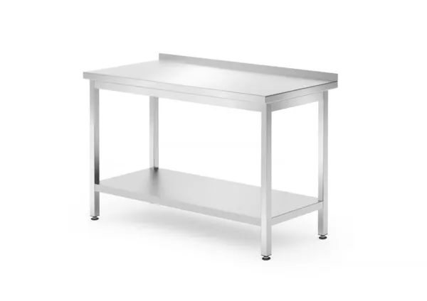 Profi Line sieninis darbo stalas su lentyna - P 700 x L 1200 mm