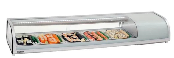 Sushi vitrina - 5 GN 1/2
