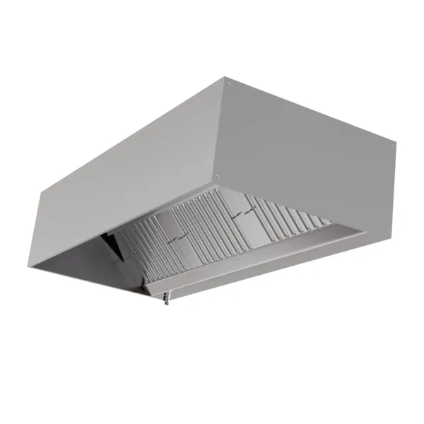 Kubinis išmetimo ventiliatorius 900 su LED apšvietimu ir be variklio - ilgis 3800
