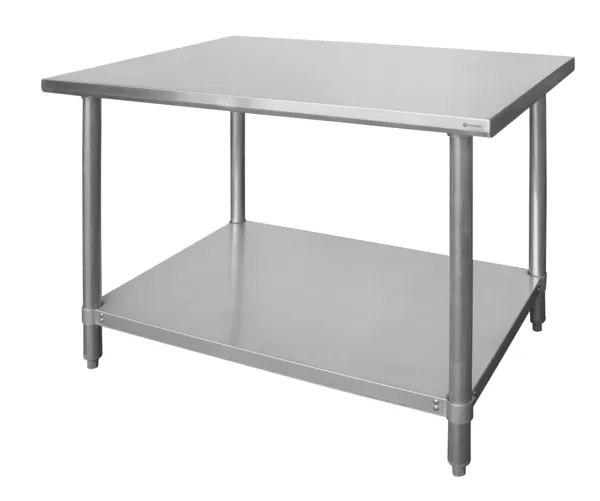 Nerūdijančio plieno darbo stalas - L 1400