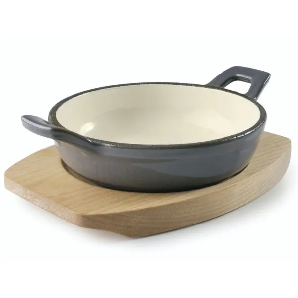 Kastruolė Round Magma Pilka - Ø 18,5 Cm