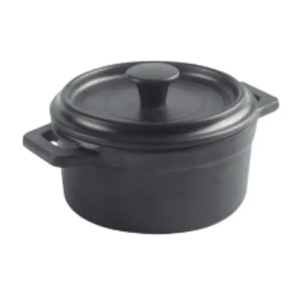 Mini-kokotas iš melamino su dangteliu - Ø 14 cm - 640 ml
