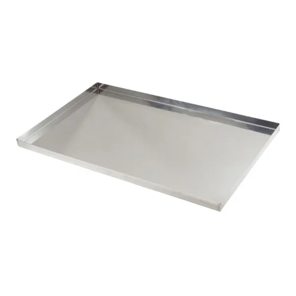 Kepimo lenta su tiesiais kraštais iš nerūdijančio plieno - 600 x 400 mm